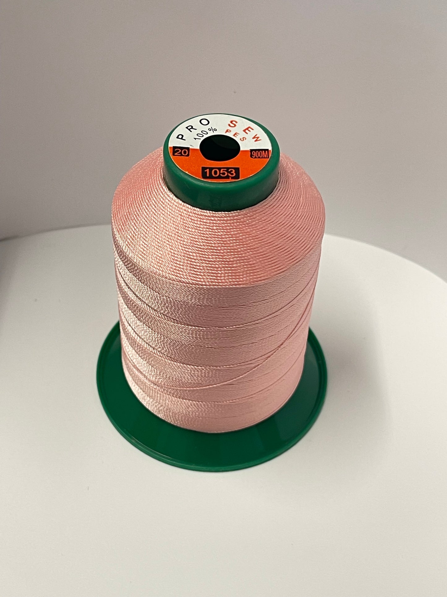 Heavy Extra Strong Polyester 20Tex135 Sewing Thread Pink 1053