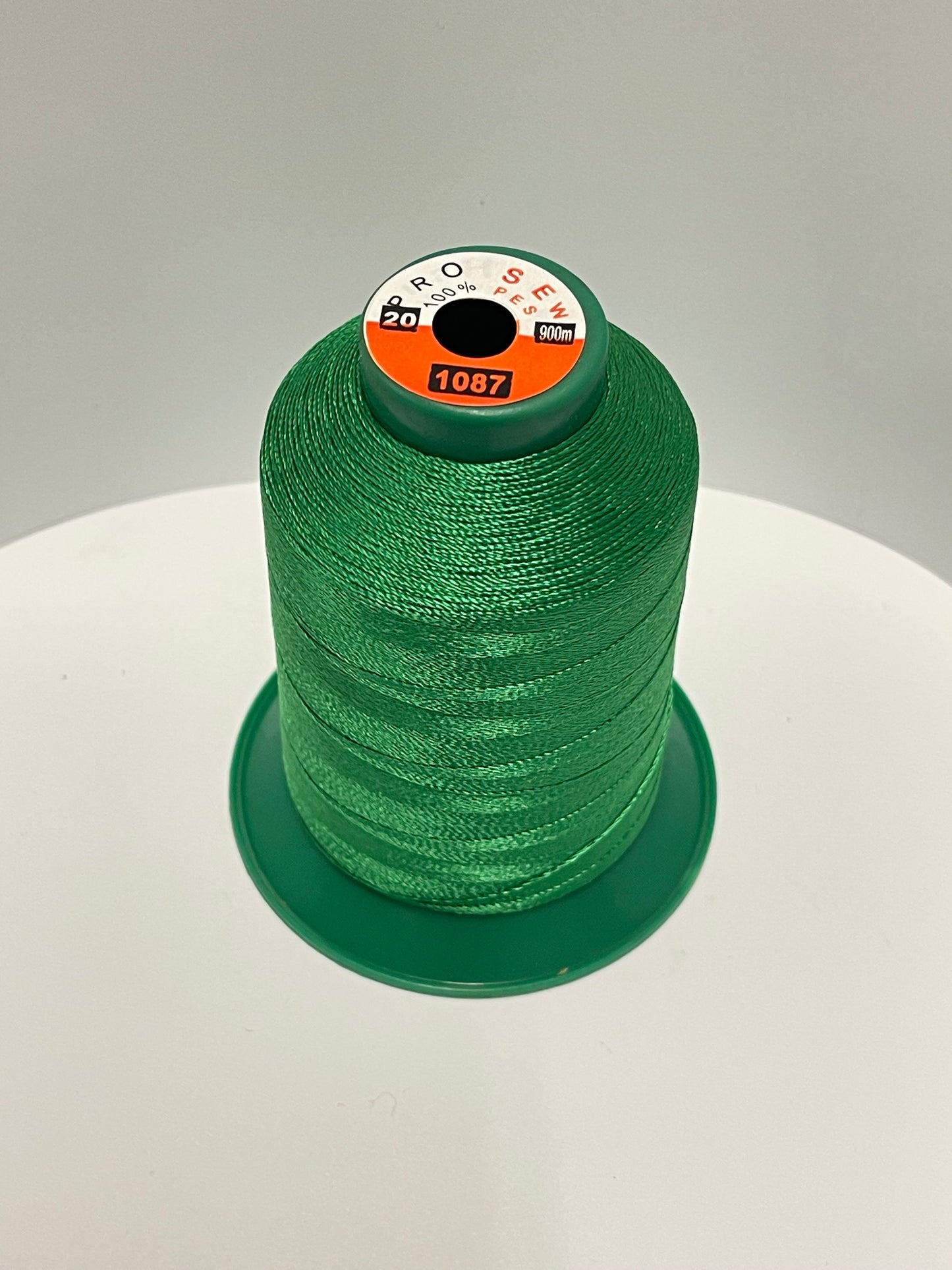 Heavy Extra Strong Polyester 20Tex135 Sewing Thread Green 1087