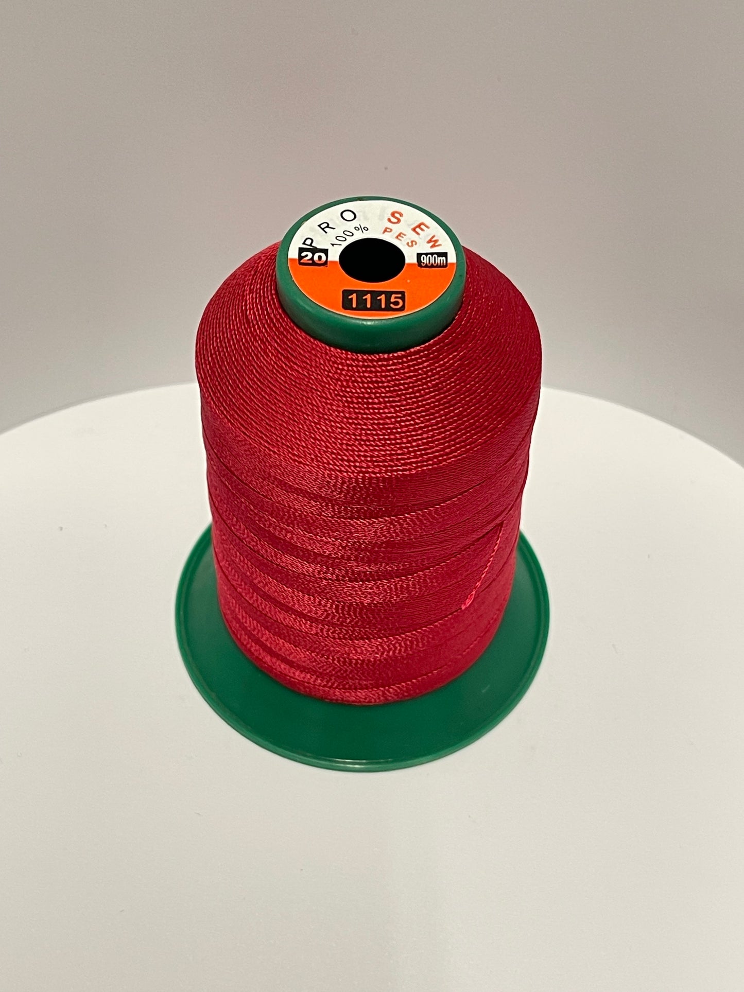 Heavy Extra Strong Polyester 20Tex135 Sewing Thread Red 1115