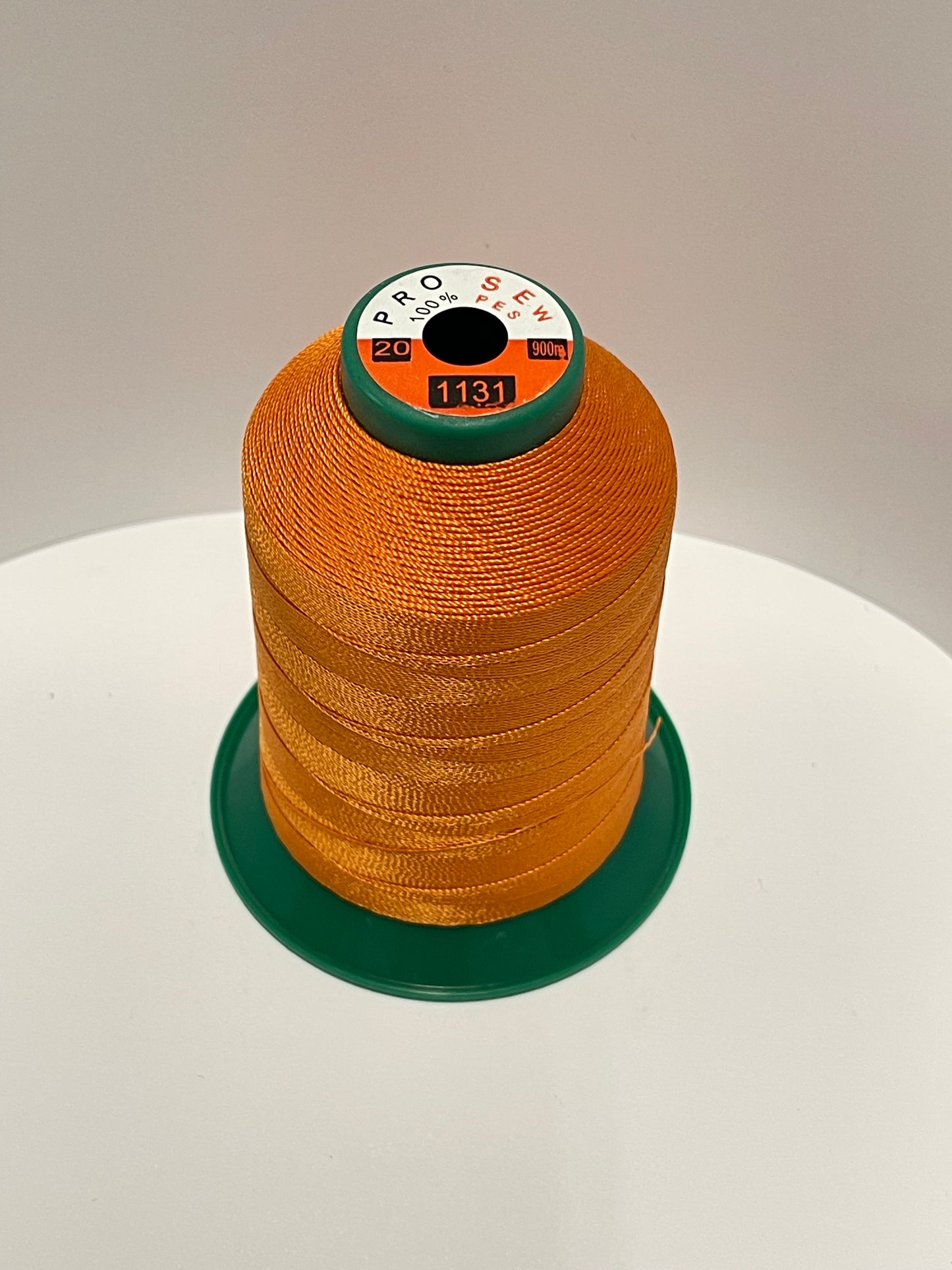 Heavy Extra Strong Polyester 20Tex135 Sewing Thread Orange 1131