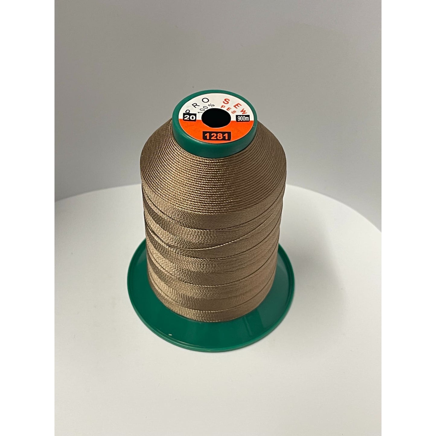 Heavy Extra Strong Polyester 20Tex135 Sewing Thread Brown 1281