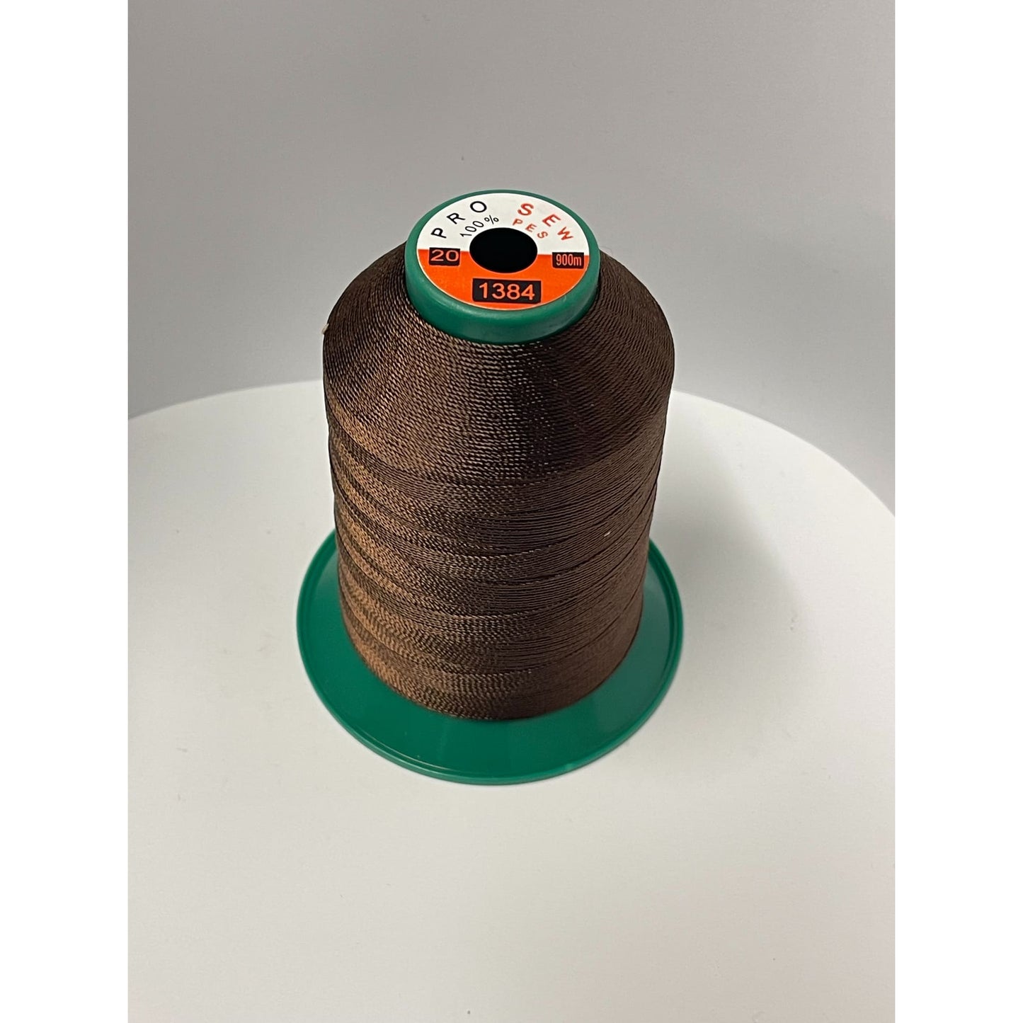 Heavy Extra Strong Polyester 20Tex135 Sewing Thread Brown 1384
