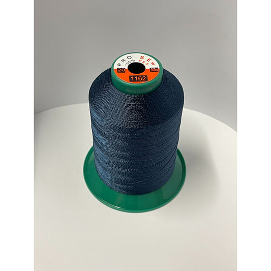 Heavy Extra Strong Polyester 20Tex135 Sewing Thread Blue 1162