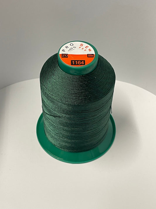 Heavy-extra-strong-polyester-20Tex135-sewing-thread-Green-1164