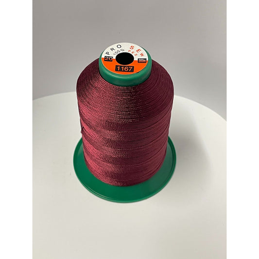 Heavy Extra Strong Polyester 20Tex135 Sewing Thread Red 1167