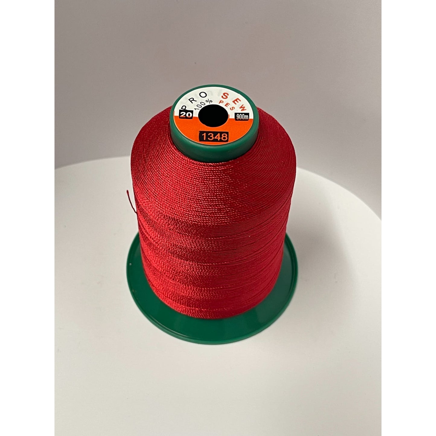 Heavy Extra Strong Polyester 20Tex135 Sewing Thread Red 1348