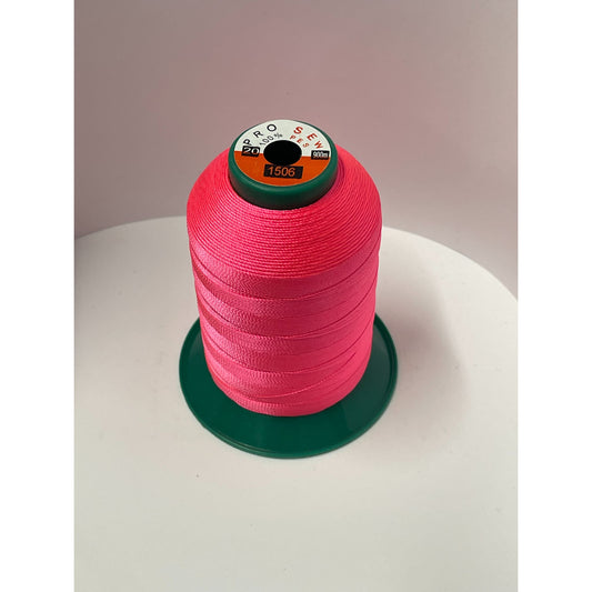 Heavy Extra Strong Polyester 20Tex135 Sewing Thread Red 1506