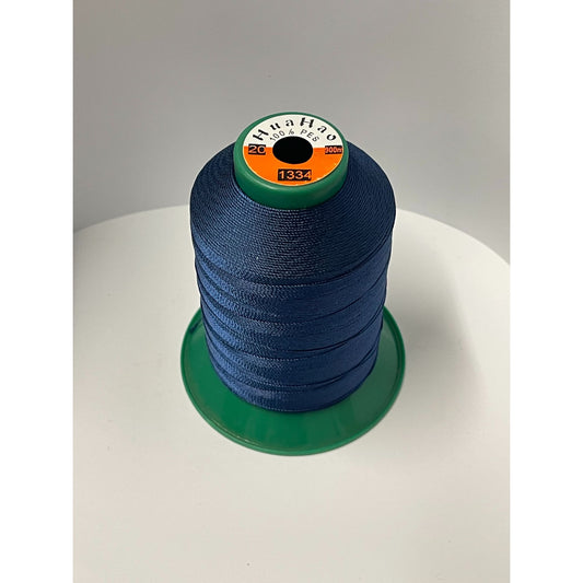 Heavy Extra Strong Polyester 20Tex135 Sewing Thread Blue 1334