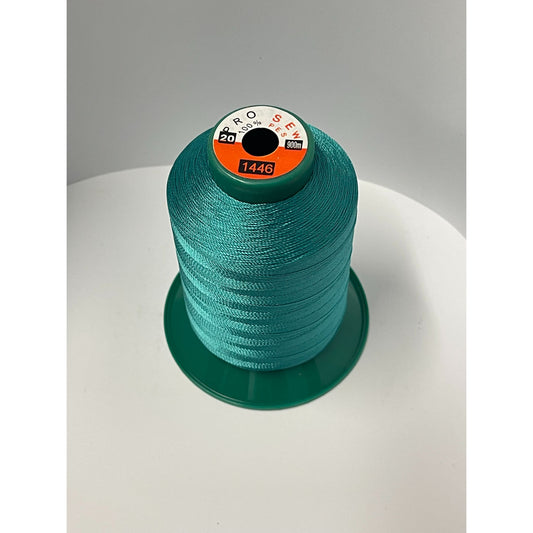 Heavy-extra-strong-polyester-20Tex135-sewing-thread-green-1446