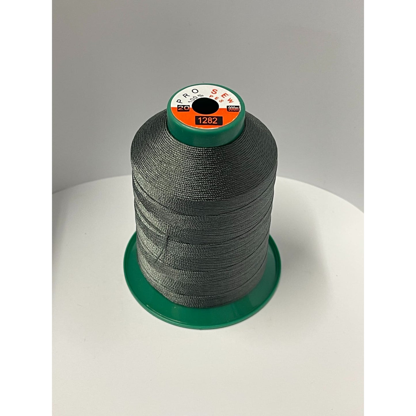 Heavy Extra Strong Polyester 20Tex135 Sewing Thread Grey 1282