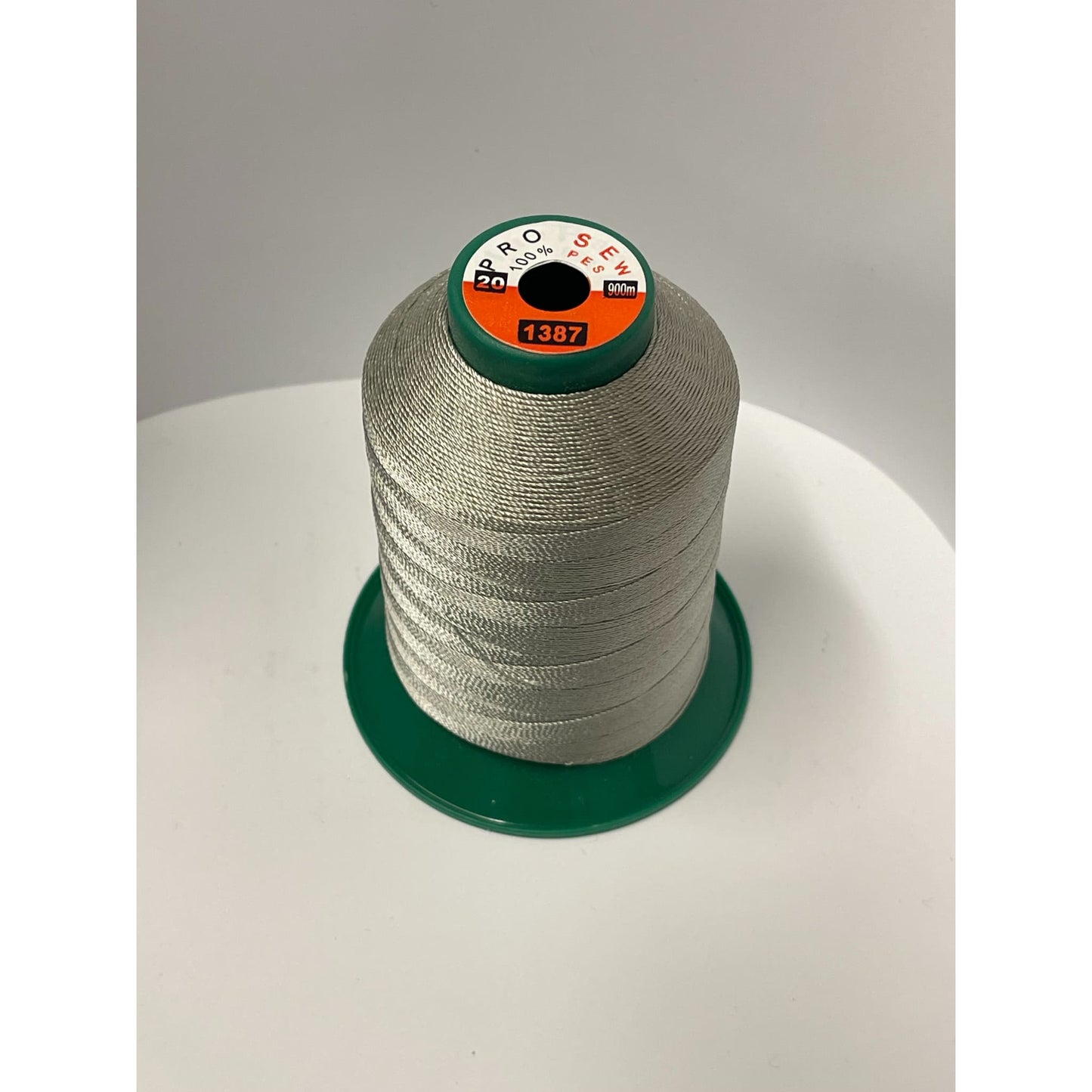 Heavy Extra Strong Polyester 20Tex135 Sewing Thread Grey 1387