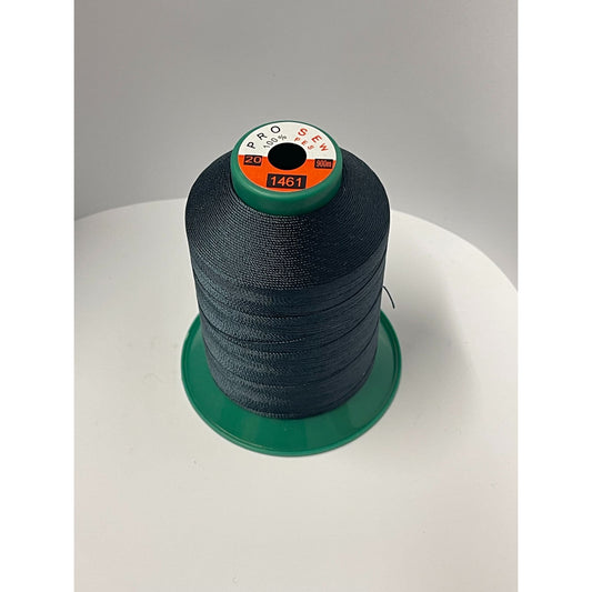 Heavy Extra Strong Polyester 20Tex135 Sewing Thread Grey 1461