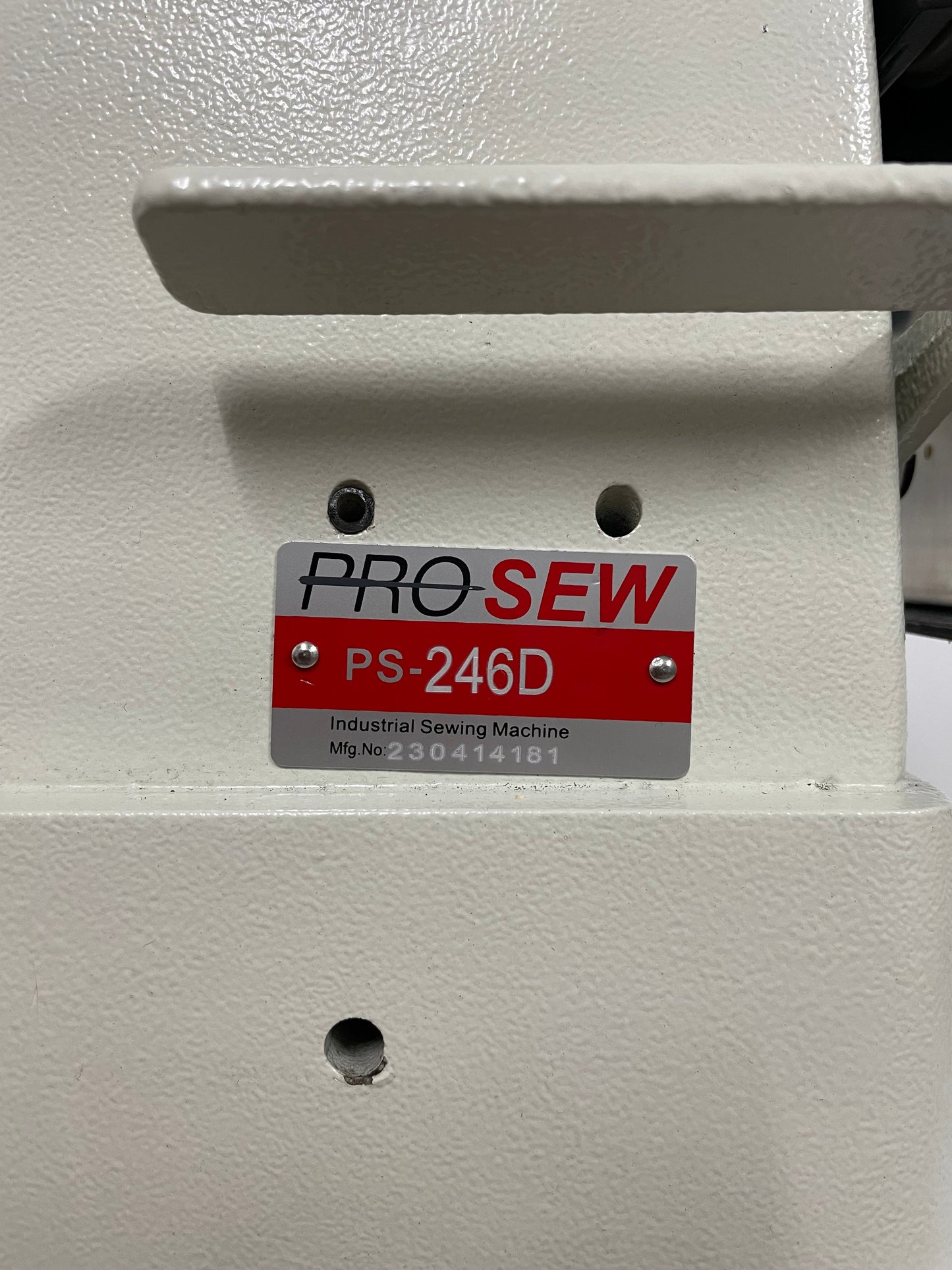 Prosew PS-246D Comound Feed Cylinder Arm Industrial Sewing Machine - Please email for availability