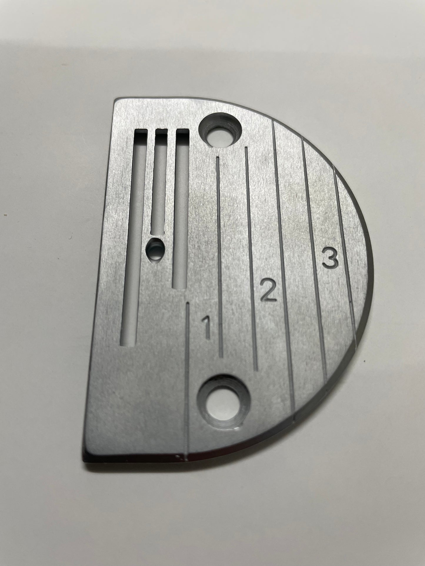 Metric Marked industrial Needle Plate