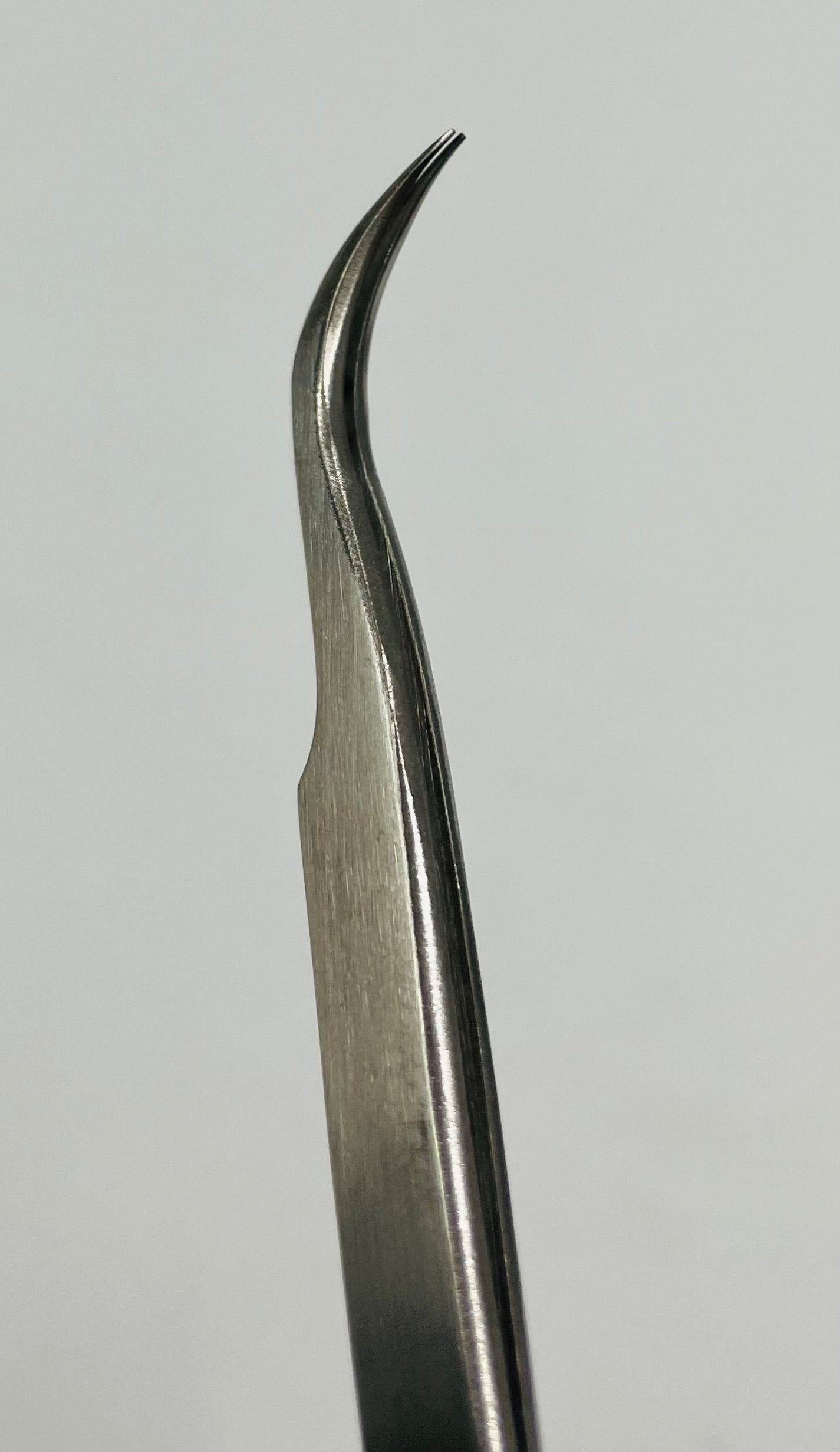 Super Fine Curve Tip Stainless Steel Tweezer