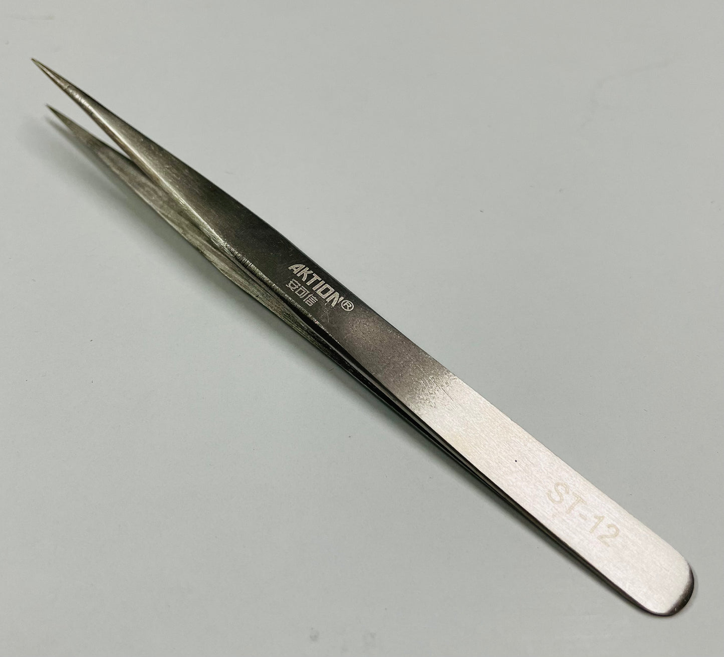Super Fine Straight Tip Stainless Steel Tweeze