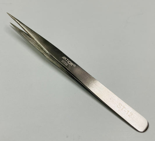 Super Fine Straight Tip Stainless Steel Tweeze