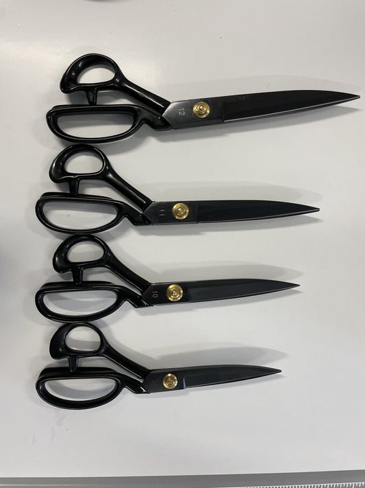Jack-brand scissors - 12", 11", 10" and 9"